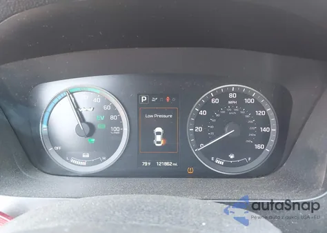 2016 Hyundai Sonata Hybrid Se z USA, uszkodzony, nr VIN KMHE24L12GA036395